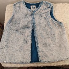 Gymboree Faux Fur Vest, Size M 7-8 