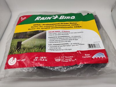 Rain Bird 42SA+ 4 in. Pop-Up Gear-Drive Adjustable 40-360 Deg 26-38 ft. (3-Pack)