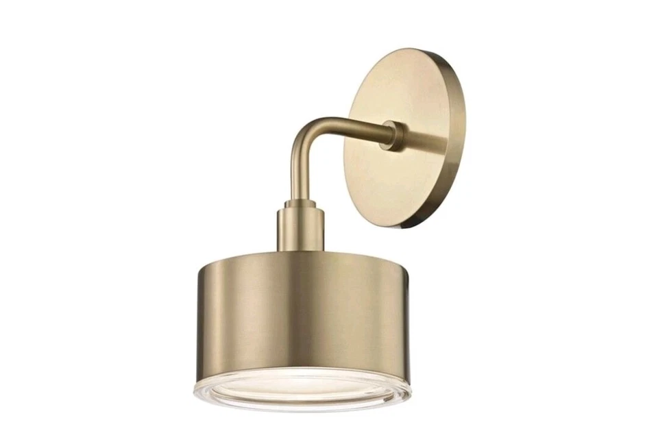 Mitzi Nora 1-Light Aged Brass Wall Sconce H159101-AGB - Image 2 of 2