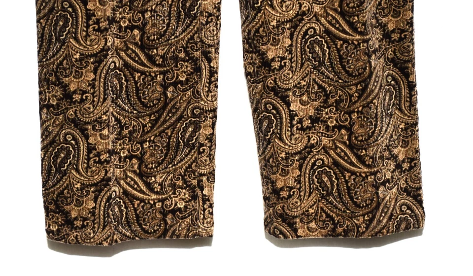 Pantalones Jones New York Country Marrón Cachemira Algodón Elástico Pana 29x33 Talla 6 Foto 3 de 4