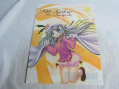 Key Little Busters! Prize Clear Folder Mint