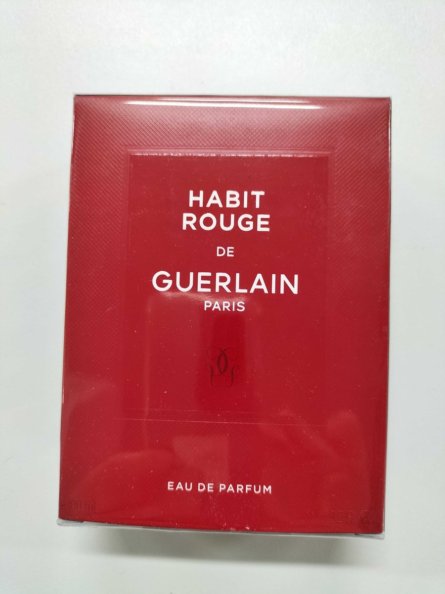 Guerlain Men's Habit Rouge EDP 3.4 oz Fragrances 3346470304840 | eBay