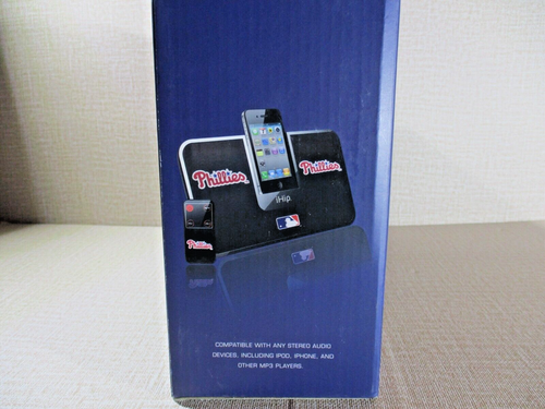 Philadelphia Phillies Portable iDock Stereo System w/ Remote Baseball iHop - Picture 6 of 9