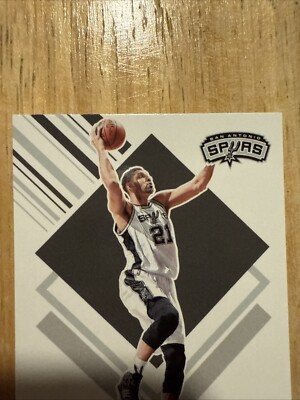 2024-25 Panini NBA Hoops Tribute #297 Tim Duncan San Antonio Spurs