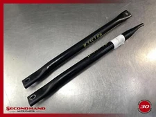 11-16 BMW F10 528I 535I LEFT RIGHT ENGINE CROSS BRACE BAR SUPPORT BRACKET SET