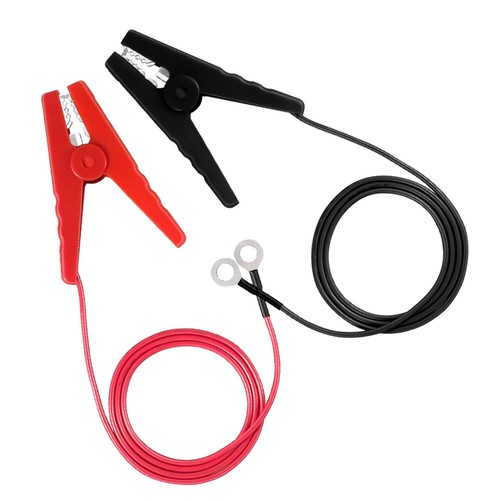 2 Pcs Charging Cable Heavy Duty Jumper Cables Wire Electric Fence - Afbeelding 3 van 12