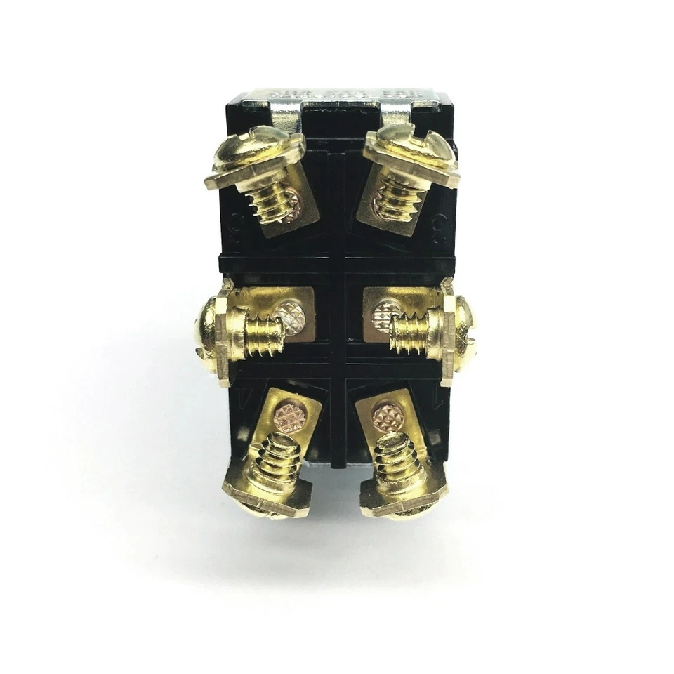 NEW Heavy Duty Bat Handle 20A 125V AC Toggle Switch DPDT Momentary (On) Off (On) - Image 4 of 4