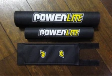 black set POWERLITE  padset BMX oldschool vintage