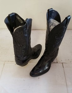 justin eel skin boots