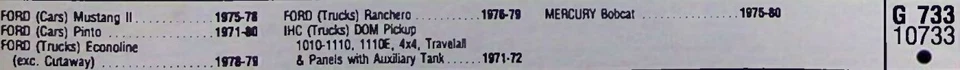 Tapa de gasolina Stant: camión Ford Pinto Mercury Bobcat IHC G-733 1971-1980 emisiones nuevas Foto 4 de 4