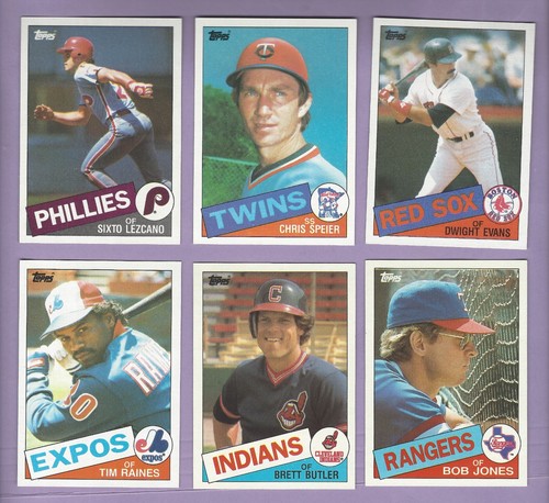 1985 Topps (#009-#770), various grades, prices listed - Picture 51 of 65