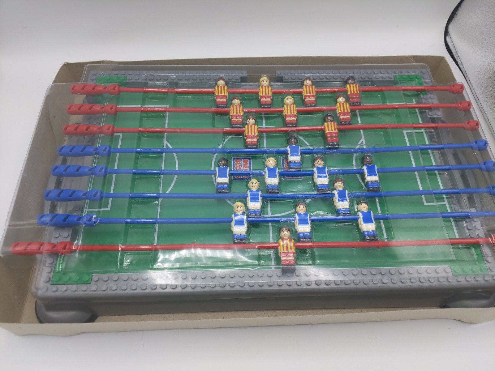 Mega Bloks 9180 Shootout Soccer Desktop Foosball Game eBay