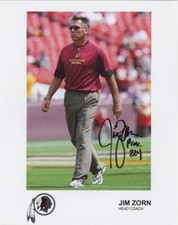 Jim Zorn- Signed Photograph (Washington Redskins Coach)
