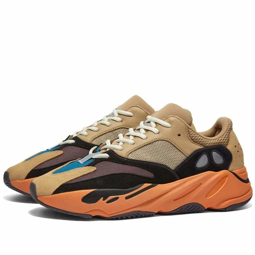 Adidas Yeezy Boost 700 Flame Bernstein Orange YZY 100 % AUTHENTISCH GW0297 Gr. 9 10,5