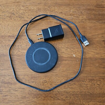 ONN 5W Black WIRELESS CHARGING PAD with Universal 3ft Micro USB Cable EUC