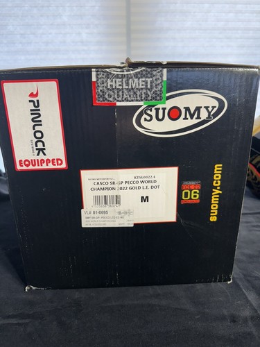 SUOMY SR GP “Francesco Bagnaia” 2022 Limited Edition Replica Helmet - Picture 23 of 24