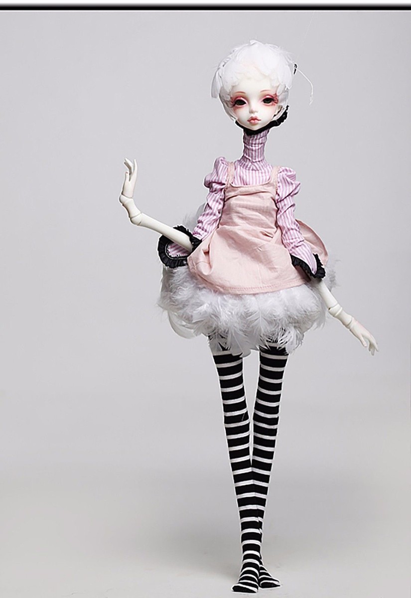 BJD Doll Chateau 1/4 Girl Face Make up + Eyes Resin Figure Toys