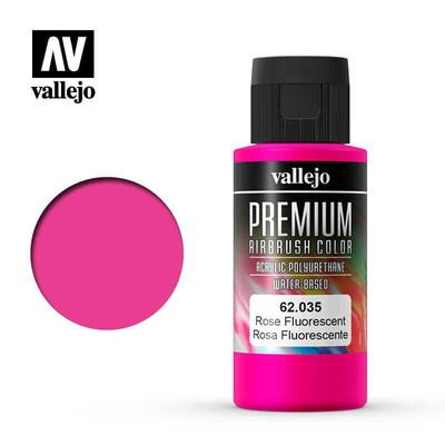VALLEJO PREMIUM COLOR 62035 ROSE FLUO 60ml (Acrylic Paint)