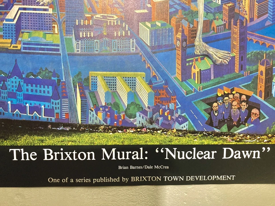 Nuclear Dawn mural poster- original & RARE - Image 3 of 3