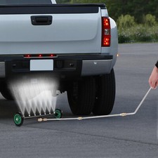 4000PSI Under Car Pressure Washer Undercarriage Cleaner Wash Broom w/ 7 Nozzles