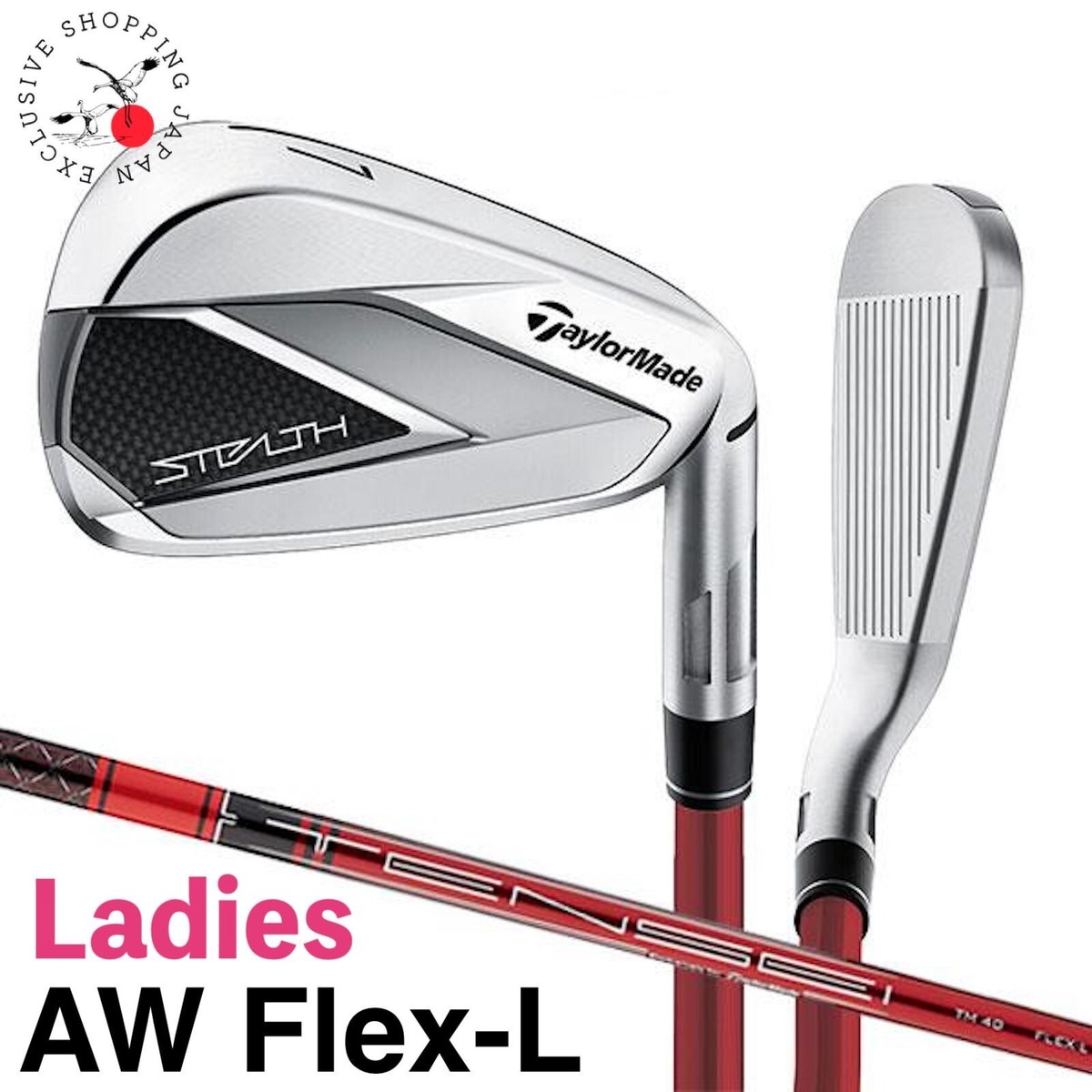 TaylorMade Stealth Iron Ladies Womens AW Tensei Red TM40 TaylorMade Stealth Iron Ladies Womens AW Tensei Red TM40