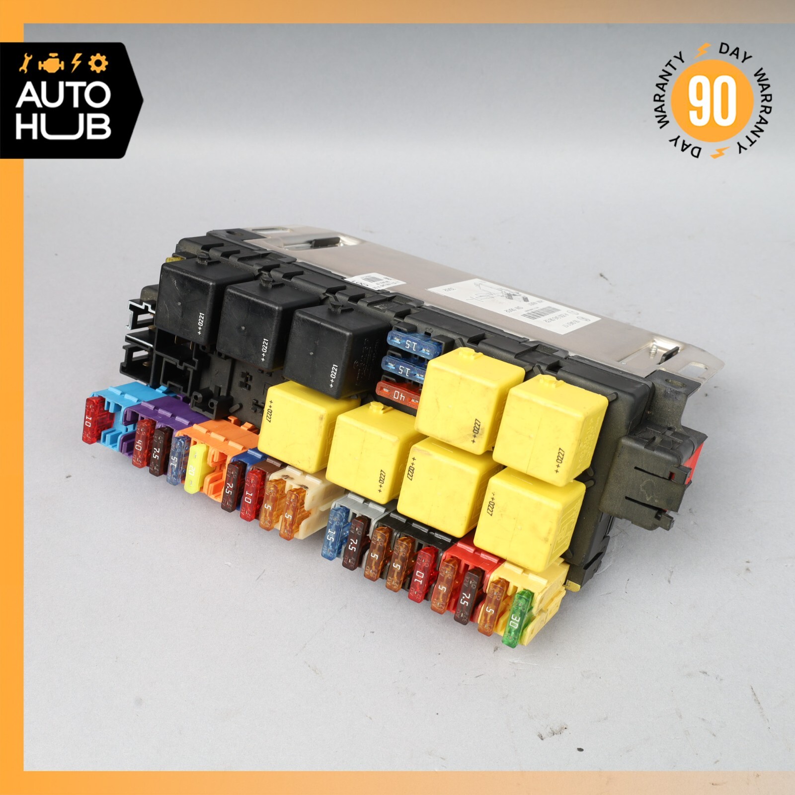 03-12 Mercedes R230 SL500 SL55 SLR Front Left SAM Fuse Box Control Module OEM