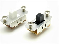 2-Way Slide Guitar Switch with screws for Jaguar, Jazzmaster White or Black