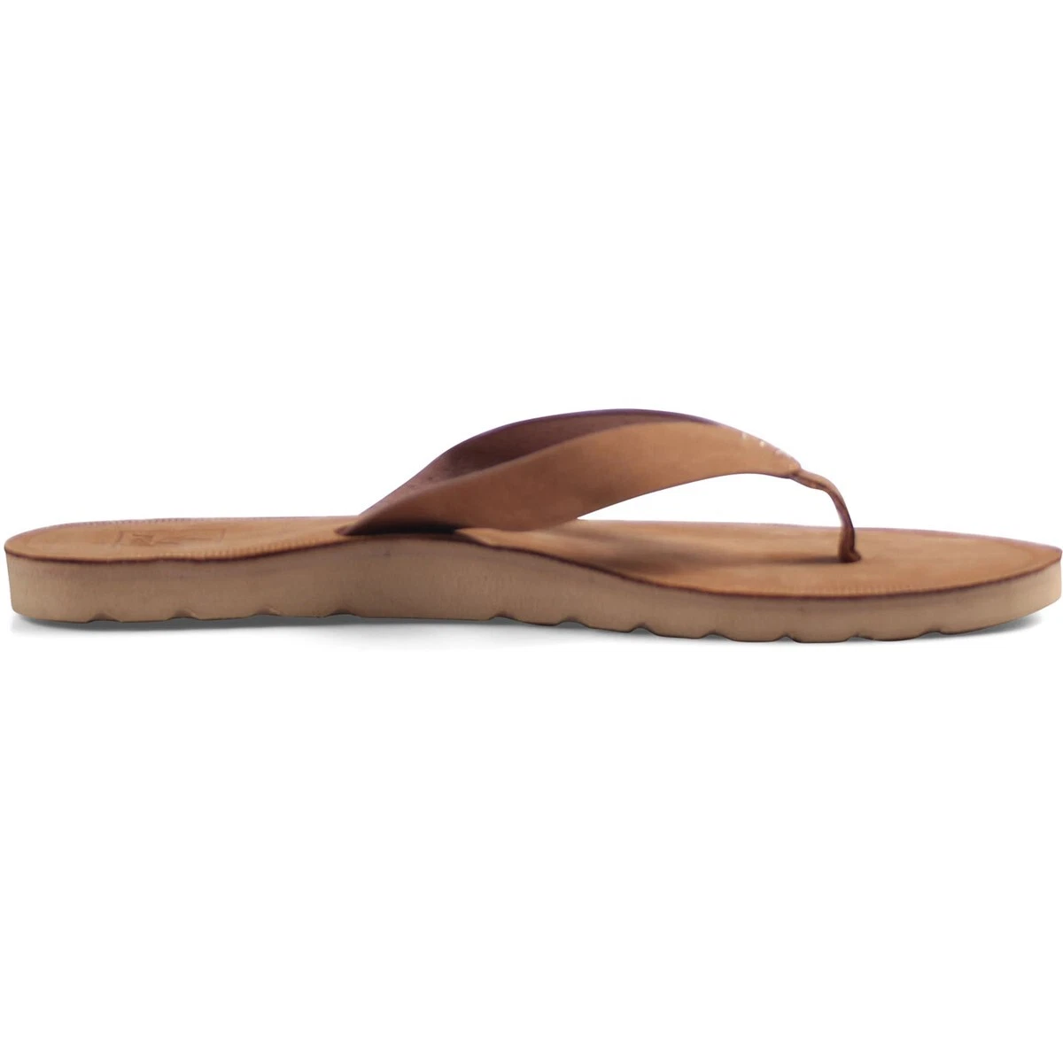 Reef VOYAGE LE Saddle Tan Water Friendly Leather Sandals Women&