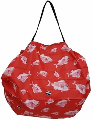 Shupatto Itoya Compact Bag M (rot) bequeme Tasche