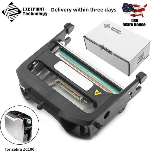 Printhead for Zebra ZC300 ZC350 Printer PVC Color Card 300dpi P1094879-020