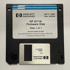 HP 08711-10007 Firmware Disk Rev. A.02.00 Disk 1