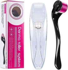 Derma Skin Roller 540 Titanium Micro Needle Anti Ageing Hair Regeneration Growth