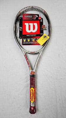Wilson Hyper Titanium 4.5 Tennis Racket (T6044) - 4 1/8 in, Longbody, MP