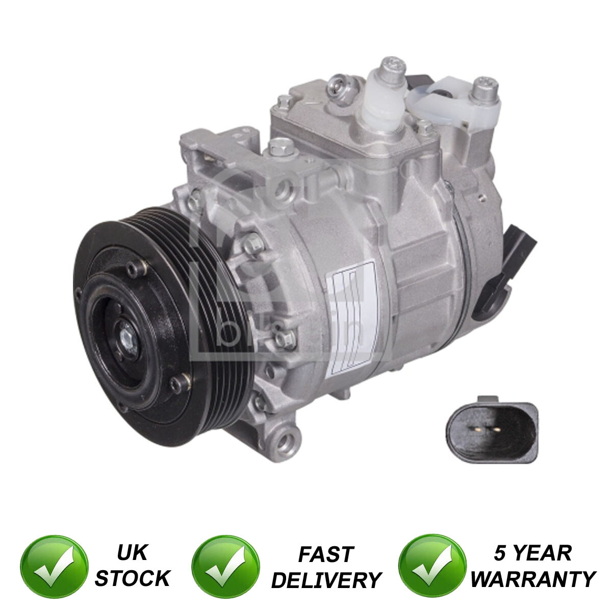 Air Conditioning Compressor SJR Fits VW Skoda Seat Audi Other Models #1