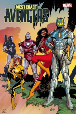 West Coast Avengers #3 Matteo Lolli Variant Cover 1/29/25 Marvel Comics
