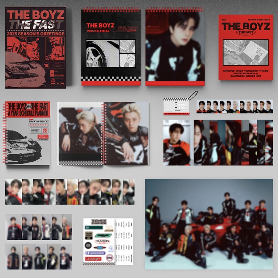 THE BOYZ 2025 SEASON'S GREETINGS/Calendar+Diary+Book+33 Card+11