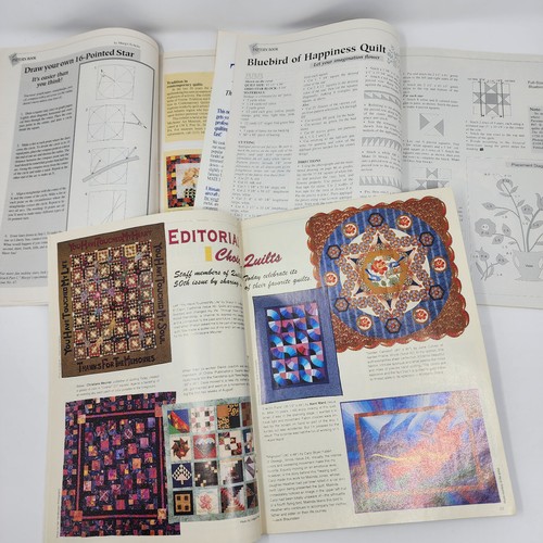 Vtg 90s 1995-1997 Lot of 5 Quilting Today Magazines Quiltmaking Project Patterns - Picture 7 of 8