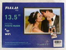FULLJA 13.5" 32GB WiFi Digital Photo Frame-Smart Digital Picture Frame -FREE S/H
