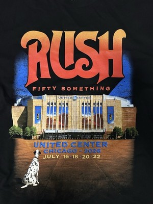 OFFICIAL RUSH FIFTY SOMETHING 2026 TOUR CHICAGO UNITED CENTER EVENT SHIRT XL