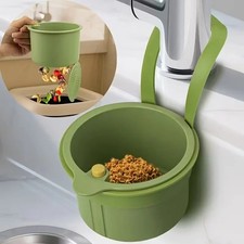 Press Type Drain Basket Kitchen Sink Strainer Food Filter Organizer Holder