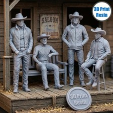 Rancher / Cowboy Figuren - 3D Druck Miniature...