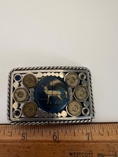 VINTAGE 357 FEDERAL MAGNUM BELT BUCKLE PLEASE READ