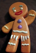 Product Image: 2007 Gingy Gingerbread Man 4" McDonald's Action Figure #4 Shrek the Third Works