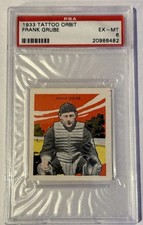 1933 Tattoo Orbit Baseball Cards 19