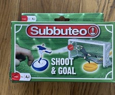 Subbuteo Shoot & Goal Portiere Porta Giocatore Palla Nuovo Astropitch