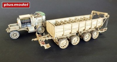 Plus Model 587 - 1/35 Artileriegeneratorwagen with munitionswagen M.16 - Neu