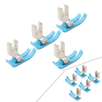 MT-18 Standard Extra Thin Precise Presser Foot For Industrial Sewing Blue