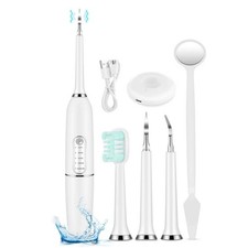 Electric Tooth Cleaning Kit Tartar Plaque Remover Dental Cleaning Scaler Tool//
