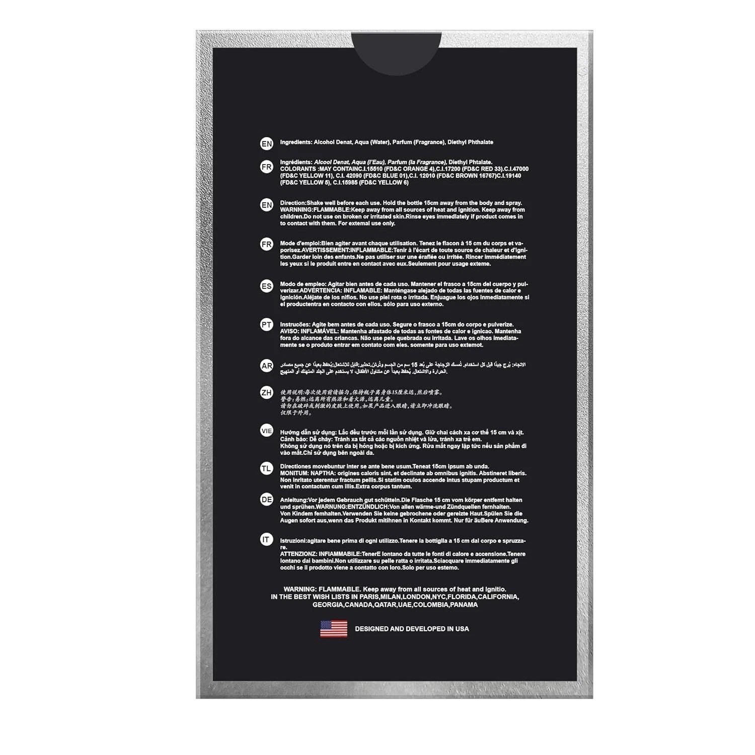 Perfume Para Hombre Con Feromonas De Atraer Mujeres Fragancia Colonia Masculino*