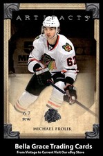 2013-14 Upper Deck Artifacts Michael Frolik #62 Chicago Blackhawks NHL Hockey 